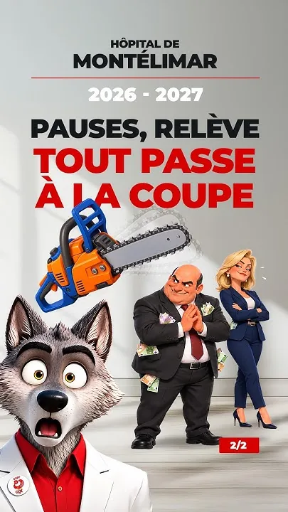 Couverture du short Hôpital de Montélimar, tout passe à la coupe