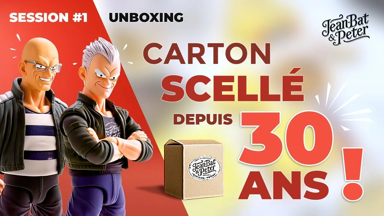 Couverture du film Unboxing vintage, 10 cendriers oubliés depuis 30 ans, Jean-Bat et Peter